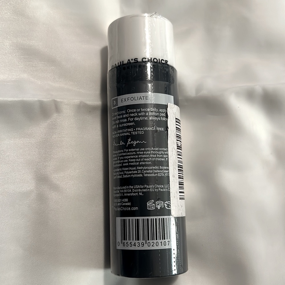 Paula’s Choice Exfoliate 2% BHA Liquid 118ml/4oz Exp 3/26 New/Sealed - Picture 3 of 5
